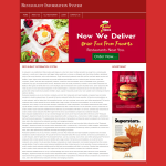 Restaurant Information System Report Synopsis Source Code