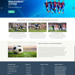 Football Club Management System Report Synopsis Source Code