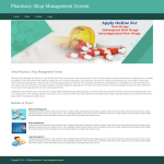 Pharmacy Shop Management System Report Synopsis Source Code