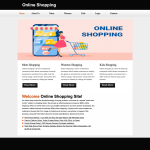 Shopping Website Report Synopsis Source Code