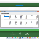 Grocery Store Management System Report Synopsis Source Code