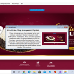 Cake Shop Management System Report Synopsis Source Code