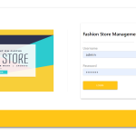 Fashion Store Management System Report Synopsis Source Code