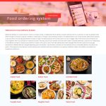 Food Ordering System Report Synopsis Source Code
