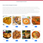 Canteen Management System Report Synopsis Source Code