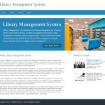 Library Management System Report Synopsis Source Code