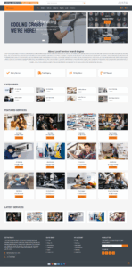 Local-Service-Search-Engine PHP MySQL Project