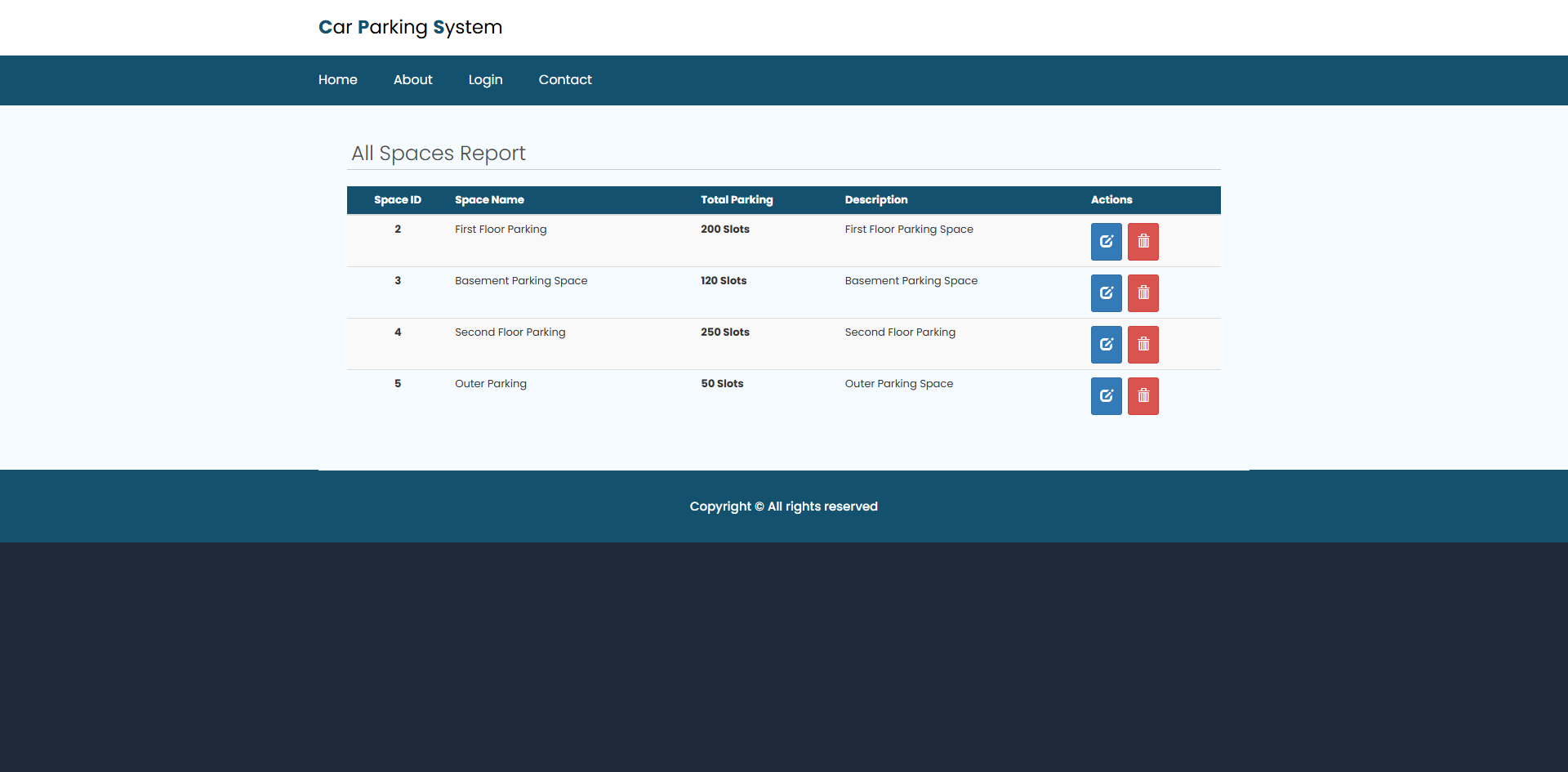 Car Parking System- .NET Core API and Angular 20 Project